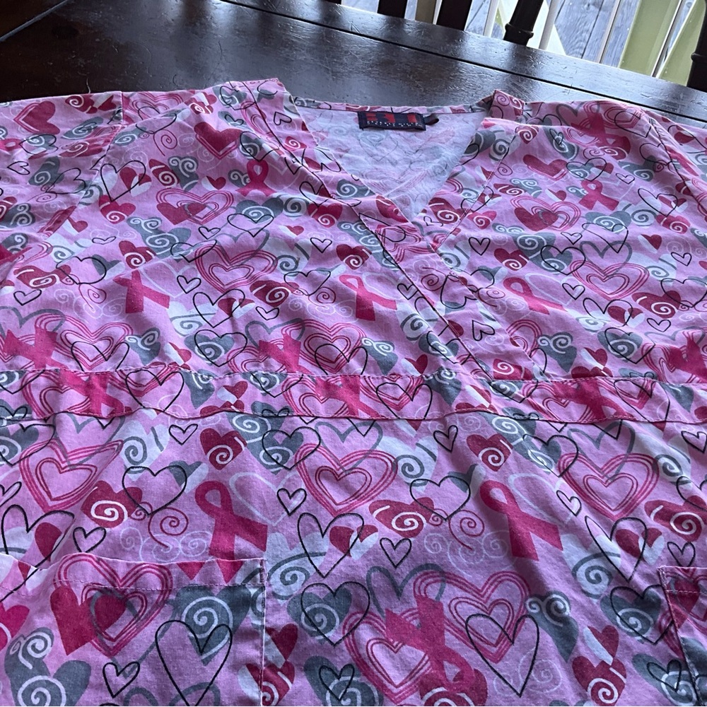 3XL SCRUB TOP - Picture 5 of 6